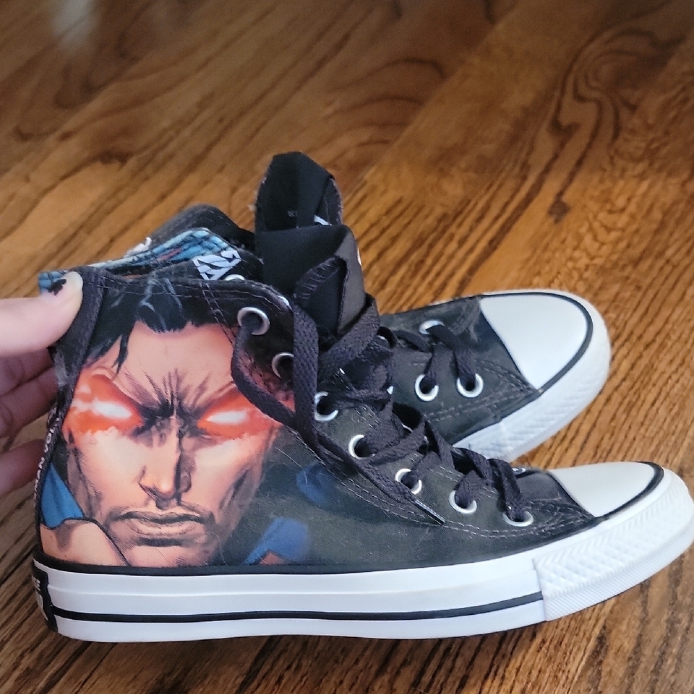 Black Converse Chuck Taylor Artistic Sneakers